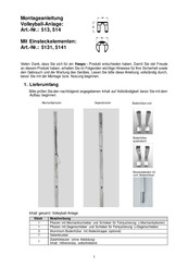 Haspo 5131 Assembly Instructions Manual