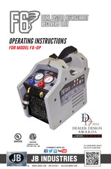 JB INDUSTRIES F6-DP Operating Instructions Manual