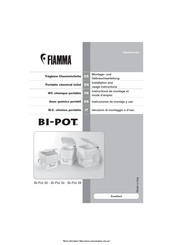 Fiamma Bio-Pot 30 Installation And Usage Instructions