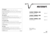 Voltcraft CHARGE TERMINAL 2500 Operating Instructions Manual