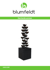 Blumfeldt 10031255 Manual