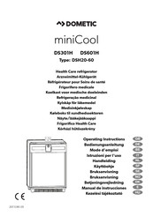 Dometic miniCool DS601H Operating Instructions Manual