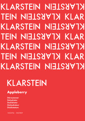 Klarstein Appleberry User Manual