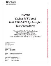 Codan MT-3 Technical Note