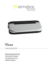 Springlane Vince Instruction Manual