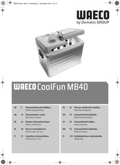 Dometic Waeco CoolFun MB40 Operating Manual