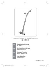 easymaxx N1C-100JS Instruction Manual