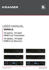 Kramer TP-583R Manuals | ManualsLib