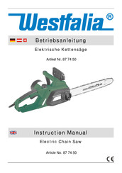 Westfalia 87 74 50 Instruction Manual