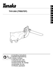 Tanaka THV-260 Handling Instructions Manual