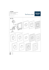 Grohe 38 778 Manual