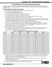DMP Electronics 734N-WIFI How-To Manual