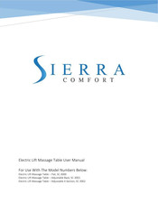 Sierra Comfort SC-3000 User Manual