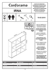 CONFORAMA IRNA Assembling Instructions