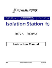 Powertronix Isolation Station Series Instruction Manual