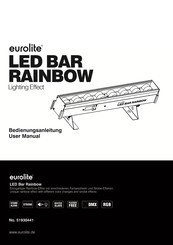 EuroLite LED Bar Rainbow User Manual