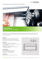 LED2WORK FIELDLED II 5200K-5700K User Instructions