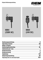 EHEIM CO2SET 6064 Operating Manual