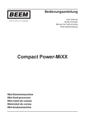 Beem Compact Power-MiXX User Manual