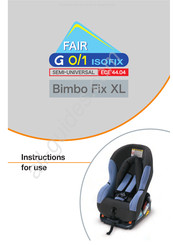 FAIR Bimbo Fix XL Instructions For Use Manual