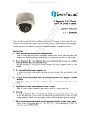EverFocus EDH5240 Operation Instructions Manual