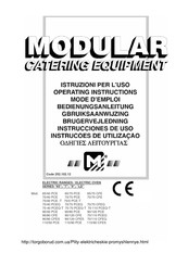 Modular 70-70 PCE-T Operating Instructions Manual