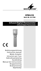 Monacor DTM-610 Instruction Manual