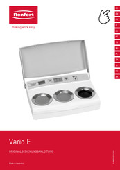 Renfert Vario E Manual