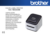 Brother VC-500W User Manual