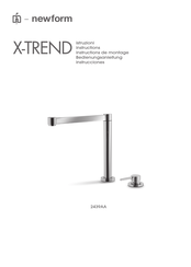newform X-TREND 2439AA Instructions Manual