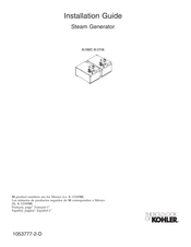 Kohler K-1697 Installation Manual