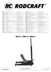 RODCRAFT RH215 Manual