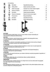 Mafell BST 650S Original Operating Instructions