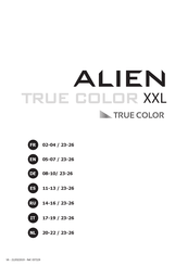 Alien TRUE COLOR XXL Manual