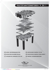 Hudora 71418 Instructions On Assembly And Use