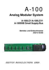 DOEPFER A-100LCV1 User Manual