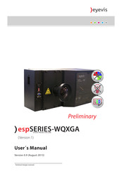 Eyevis esp WQXGA Series User Manual