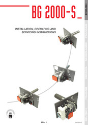 ACV BG 2000-SV/35 Installation, Operating And Servicing Instructions