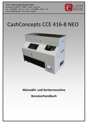 CashConcepts CCE 416-8 NEO User Manual