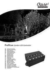 Oase ProfiLux Garden LED Controller Operating Instructions Manual