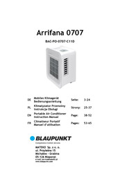 Blaupunkt Arrifana 0707 Instruction Manual