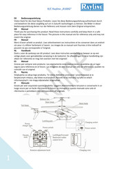 Rayline R100G Manual