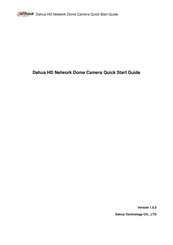 Dahua IPC-HDBW8281-Z Quick Start Manual