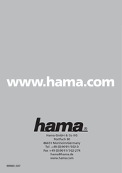 hama Dekti 2000 T Manual