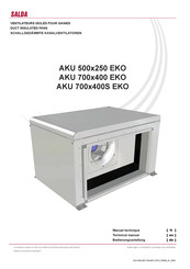 Salda AKU 700x400S EKO Technical Manual