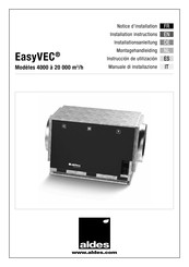 aldes EasyVEC 4000 Installation Instructions Manual