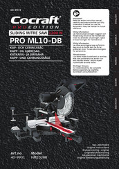 Cocraft PRO Series Original Instructions Manual