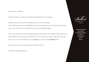 Bellezi Premio User Manual