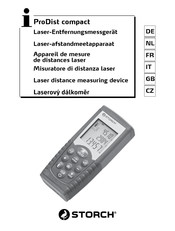 Storch ProDist compact Manual