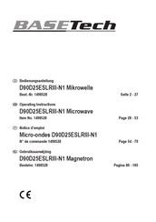 BASETech D90D25ESLRIII-N1 Operating Instructions Manual